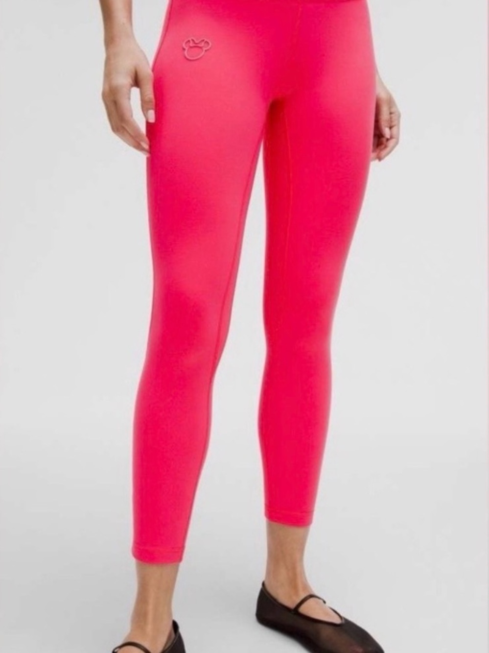 Disney x Lululemon Bright Pink High-Waist Active Leggings